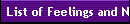 List of Feelings and Needs